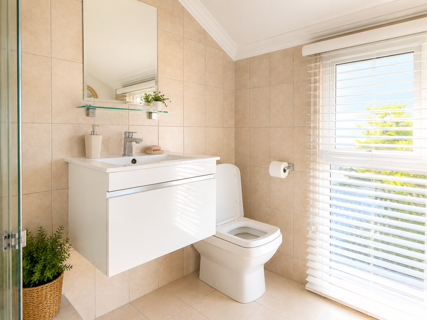 Bathroom with shower